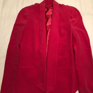 Hot pink blazer